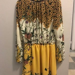 Crepe floral Dress